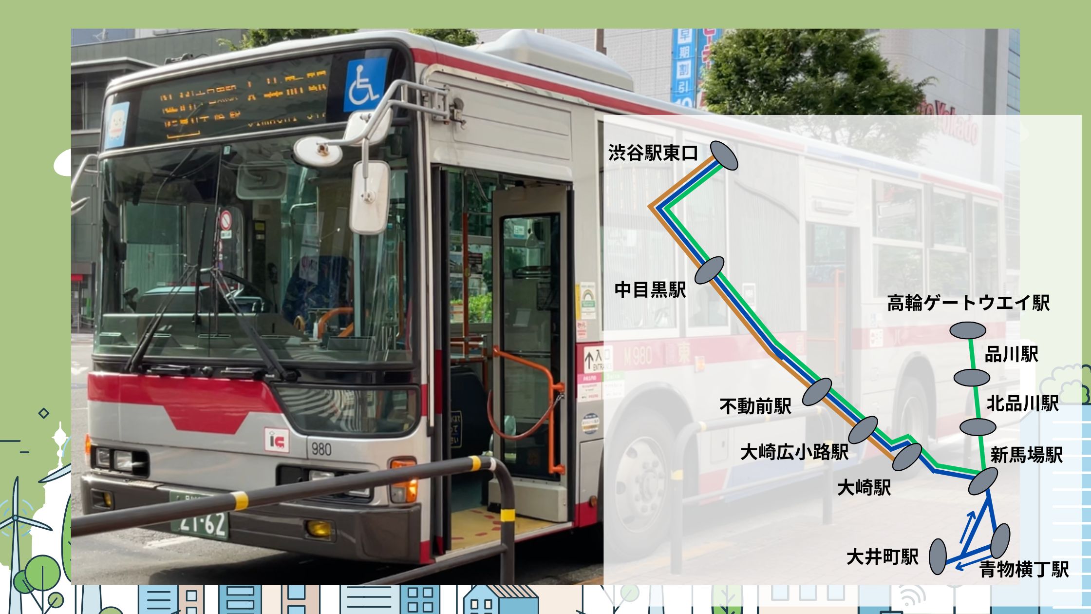 東急バス渋41系統（山手通り）で山手線西側の移動効率アップ！【渋谷区】【目黒区】【品川区】
